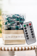 16' Warm White Mini LED Lights with Remote