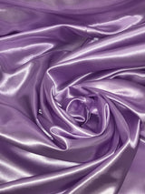 Lavender Medium Satin Polyester Fabric - Lavender, 58"-60" Wide