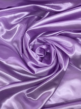 Lavender Medium Satin Polyester Fabric - Lavender, 58"-60" Wide
