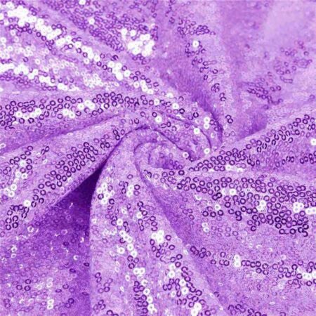 1 Yard Sequin Glitter Embroidery Fabric by Yard for DIY Dress Curtain Backdrop Tablecloth and Event Decor 52 Inch Width