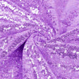 Lilac Sequin Fabric - Glitter Embroidery, Lilac, 1 Yard