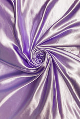 Crepe Satin Polyester Fabric - Lilac, 58" Width (1 Yard)