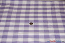 Picnic Checkers Polyester Fabric - Gingham Checkered, 1" X 1", 58/60" Width (1 Yard)