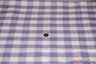 Picnic Checkers Polyester Fabric - Gingham Checkered, 1" X 1", 58/60" Width (1 Yard)