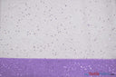 Tulle Glitter With Sequins Polyester Fabric - Glitter Embellished Sheer Tulle, Multiple Colors, 58/60" Width (1 Yard)