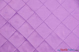 Taffeta Pintuck Fabric - 4" X 4" Diamond Pattern, 58" Width, Multiple Colors (1 Yard)