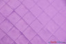 Taffeta Pintuck Fabric - 4" X 4" Diamond Pattern, 58" Width, Multiple Colors (1 Yard)