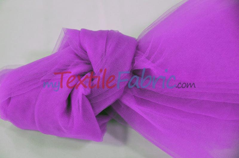 Bridal Tulle Illusion Nylon Tulle Fabric - Sheer Soft Bridal Veil, 108" Width (50 Yard Bolt)