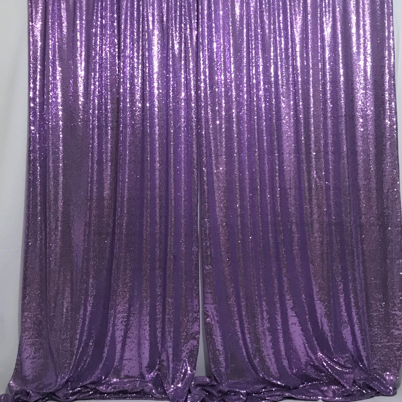 Sequins Backdrop Polyester Fabric - Sequins, Multiple Colors, 4 Feet X 8 Feet (2 Panels)