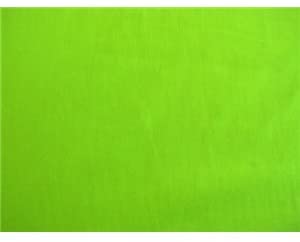 1 Yard Premium Green Poly Cotton Broadcloth Fabric for Apparel Crafts 58 60 inch Width