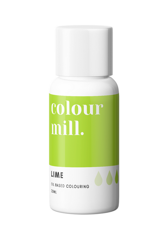 Lime Green Oil Based Food Coloring for Chocolate Buttercream 20ml