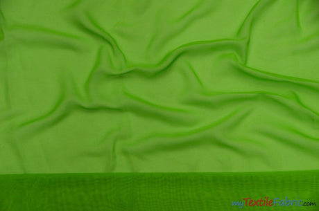 Polyester Chiffon Fabric - Super Soft, Flowy, Sheer, 58/60" Width, 100% Polyester (By The Continuous Yards & Bolts)