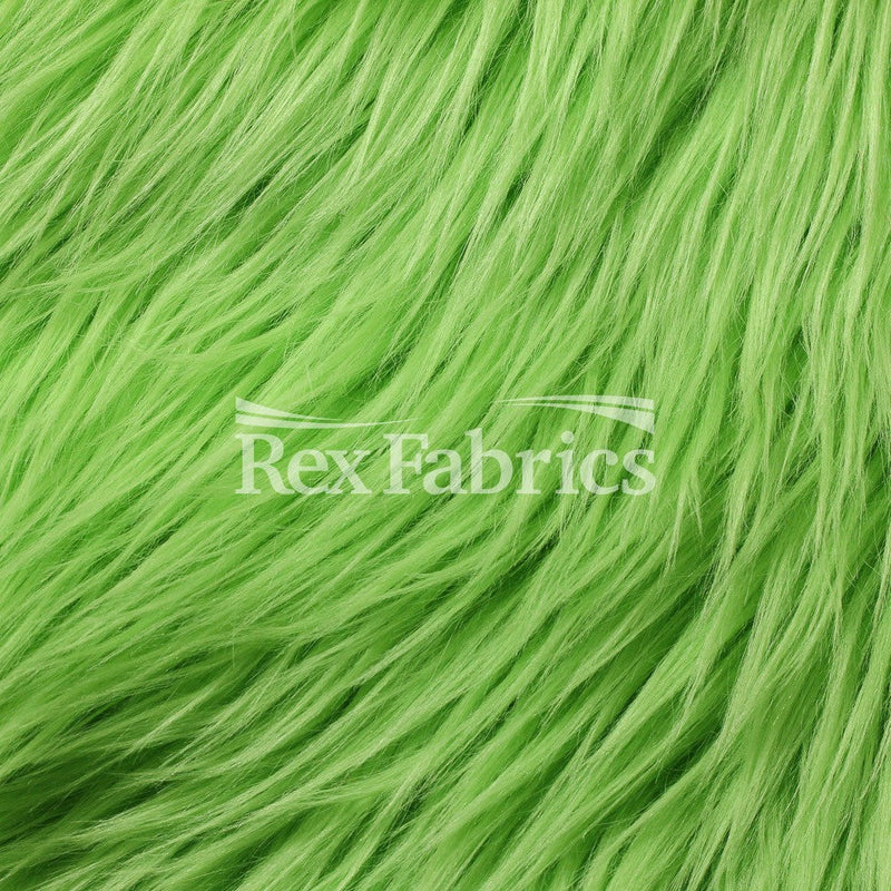 Mohair Fur Poly Acrylic Fabric - Solid Faux Fur, Multiple Colors, 58/60" Width (1 Yard)