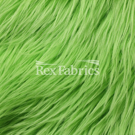 Mohair Fur Poly Acrylic Fabric - Solid Faux Fur, Multiple Colors, 58/60" Width (1 Yard)