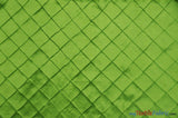 Pintuck 2X2 Taffeta Fabric - Diamond Pattern, 54" Width, Multiple Colors (1 Yard)