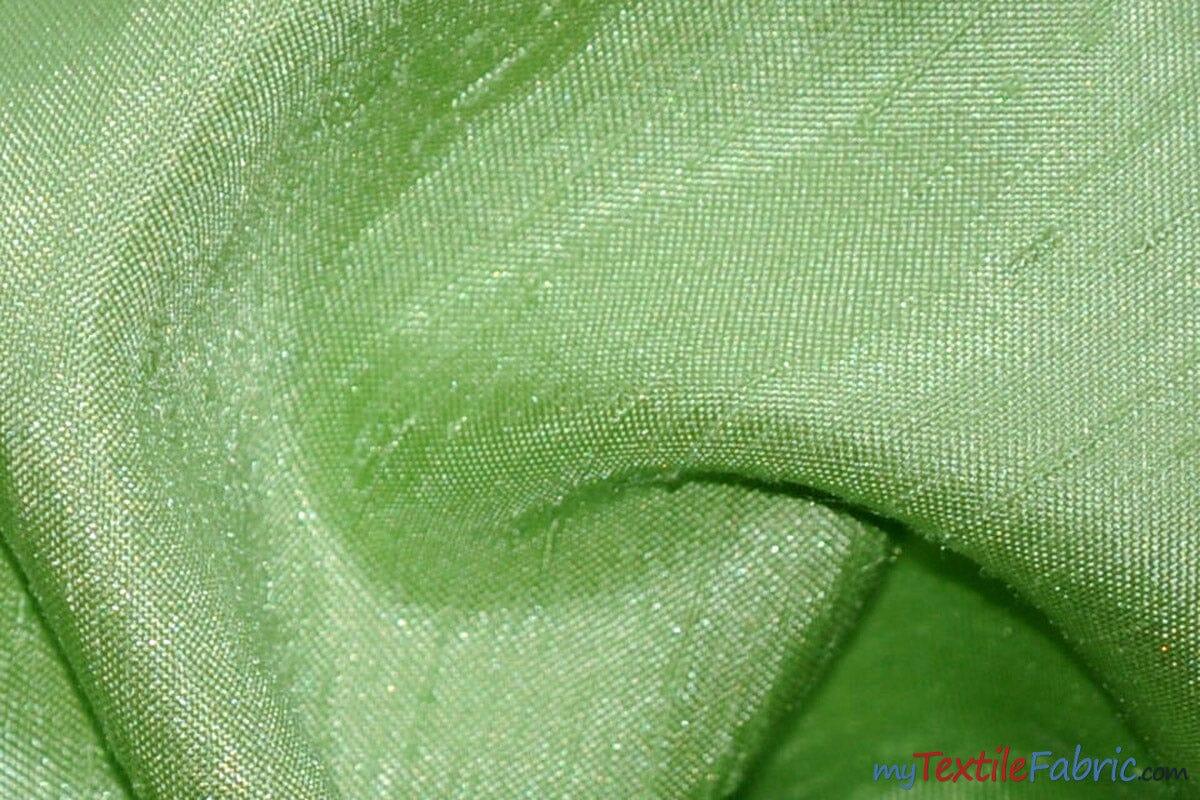 Shantung Satin Polyester Fabric - Reversible Satin Dupioni Silk, Multiple Colors, 58/60" Width (Yards, Bolts, Sample Swatches)