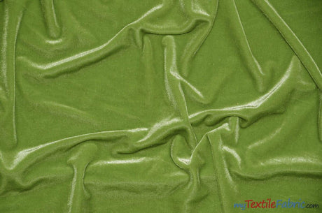 Stretch Velvet Spandex Fabric - Solid, 58" Width (1 Yard)