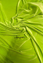 Lime Green Stretch Velvet Fabric - Lime Green, 58"-60" Width (1 Yard)