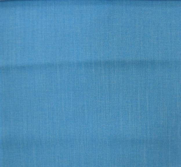 Linea Fabric 100 Percent Polyester Fabric - Light Blue, Linen Like Feel, 58/60" Width