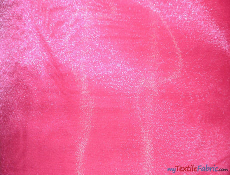 Crystal Organza Polyester Fabric - Sparkle Sheer, 58/60" Width, Yards & Bolts (1 Yard)