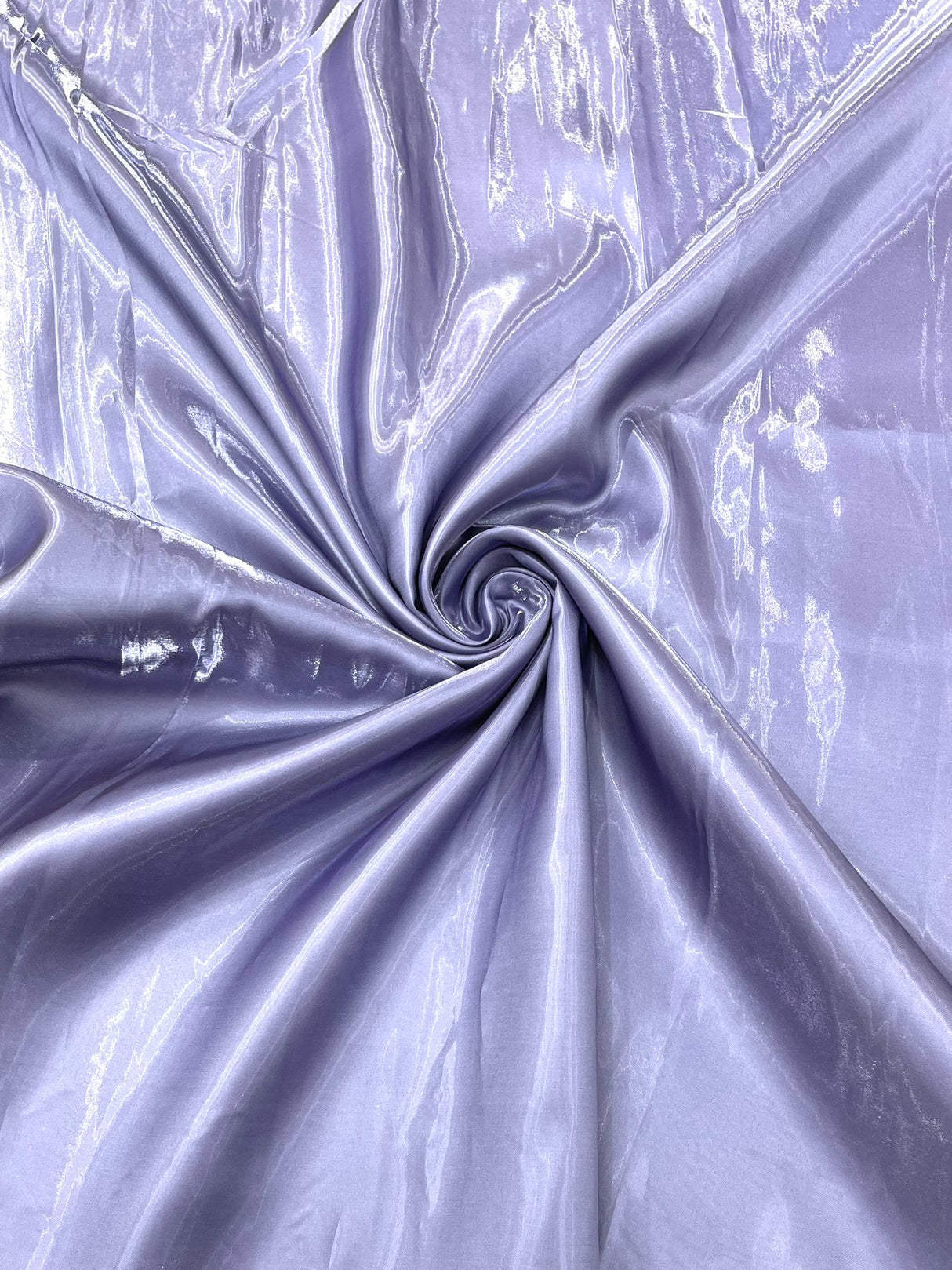 Liquid Wet Bridal Satin Polyester Fabric - High Shine Finish, 58" Width (1 Yard)