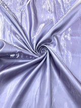 Liquid Wet Bridal Satin Polyester Fabric - High Shine Finish, 58" Width (1 Yard)