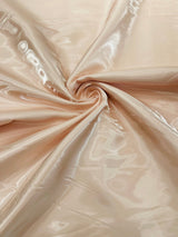 Liquid Wet Bridal Satin Polyester Fabric - High Shine Finish, 58" Width (1 Yard)