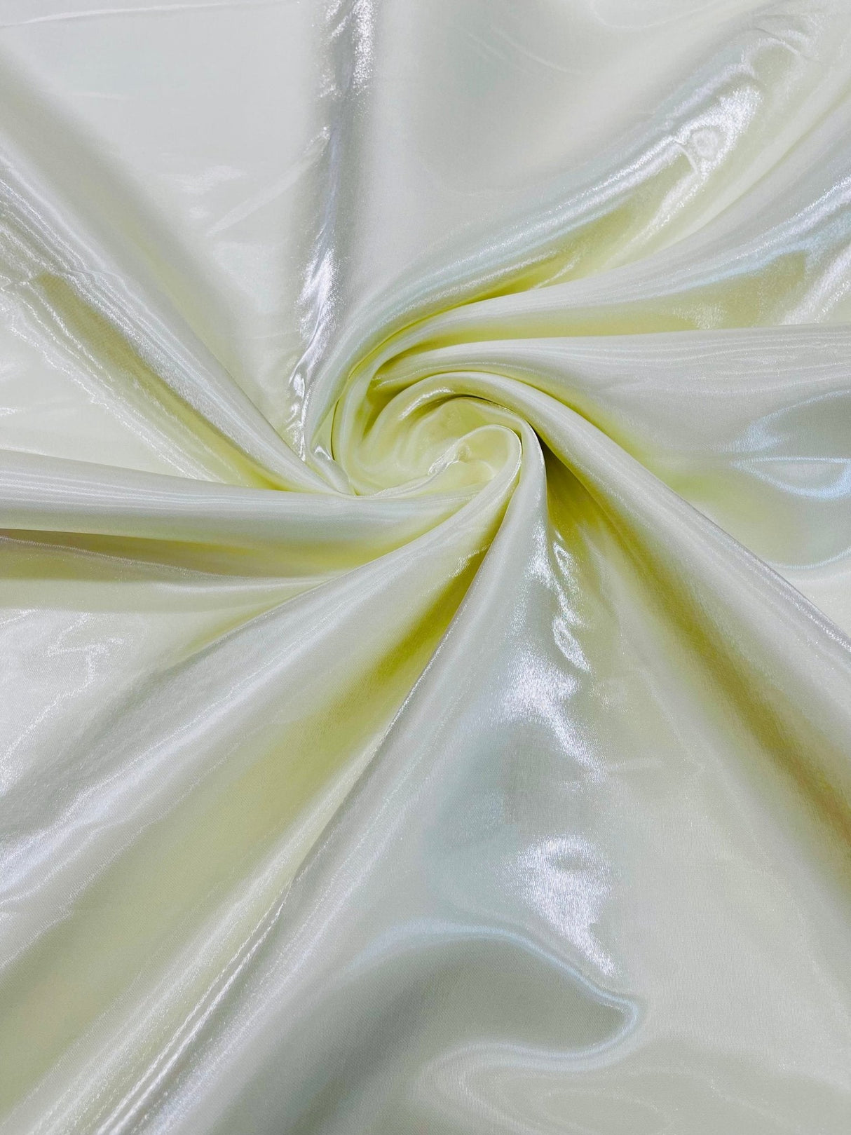 Liquid Wet Bridal Satin Polyester Fabric - High Shine Finish, 58" Width (1 Yard)