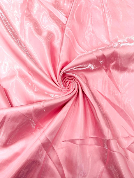 Liquid Wet Bridal Satin Polyester Fabric - High Shine Finish, 58" Width (1 Yard)