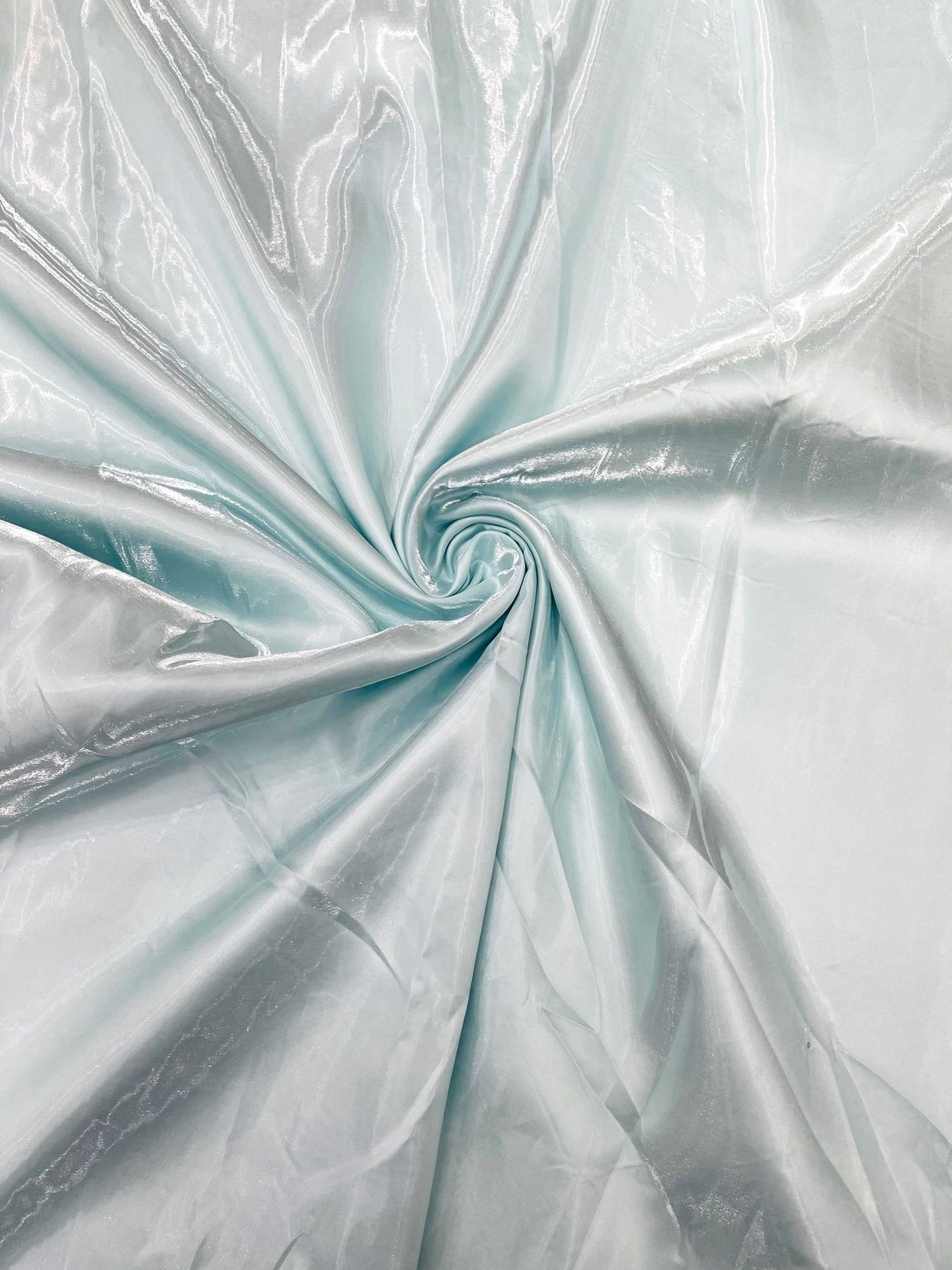 Liquid Wet Bridal Satin Polyester Fabric - High Shine Finish, 58" Width (1 Yard)