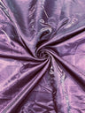 Liquid Wet Bridal Satin Polyester Fabric - High Shine Finish, 58" Width (1 Yard)