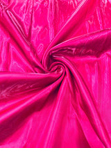 Liquid Wet Bridal Satin Polyester Fabric - High Shine Finish, 58" Width (1 Yard)
