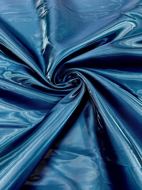 Liquid Wet Bridal Satin Polyester Fabric - High Shine Finish, 58" Width (1 Yard)