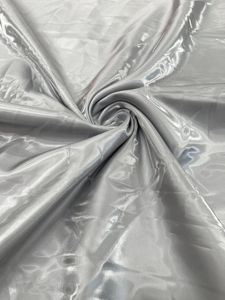 Liquid Wet Bridal Satin Polyester Fabric - High Shine Finish, 58" Width (1 Yard)