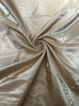 Liquid Wet Bridal Satin Polyester Fabric - High Shine Finish, 58" Width (1 Yard)