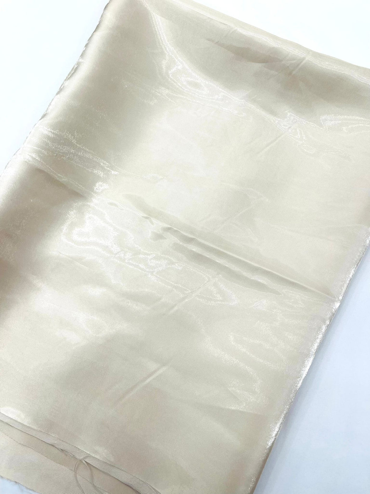 Liquid Wet Bridal Satin Polyester Fabric - High Shine Finish, 58" Width (1 Yard)