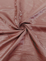 Liquid Wet Bridal Satin Polyester Fabric - High Shine Finish, 58" Width (1 Yard)