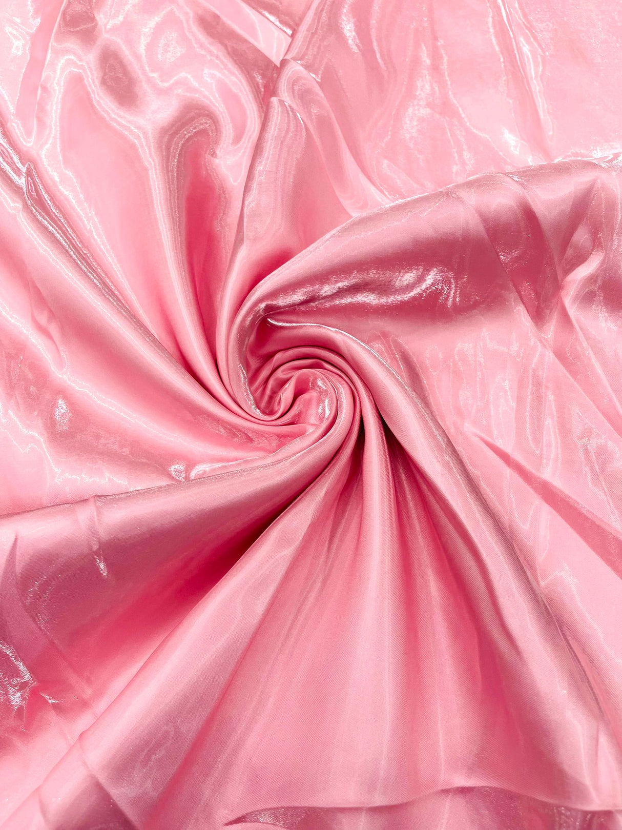 Liquid Wet Bridal Satin Polyester Fabric - High Shine Finish, 58" Width (1 Yard)