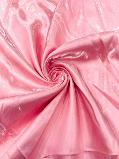 Liquid Wet Bridal Satin Polyester Fabric - High Shine Finish, 58" Width (1 Yard)