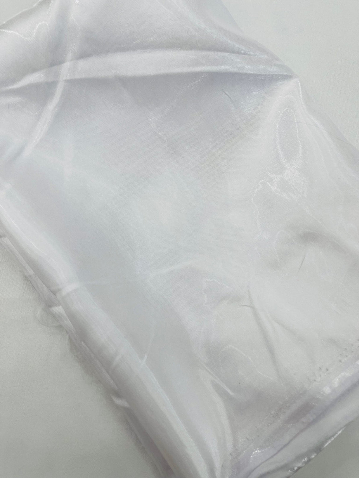 Liquid Wet Bridal Satin Polyester Fabric - High Shine Finish, 58" Width (1 Yard)