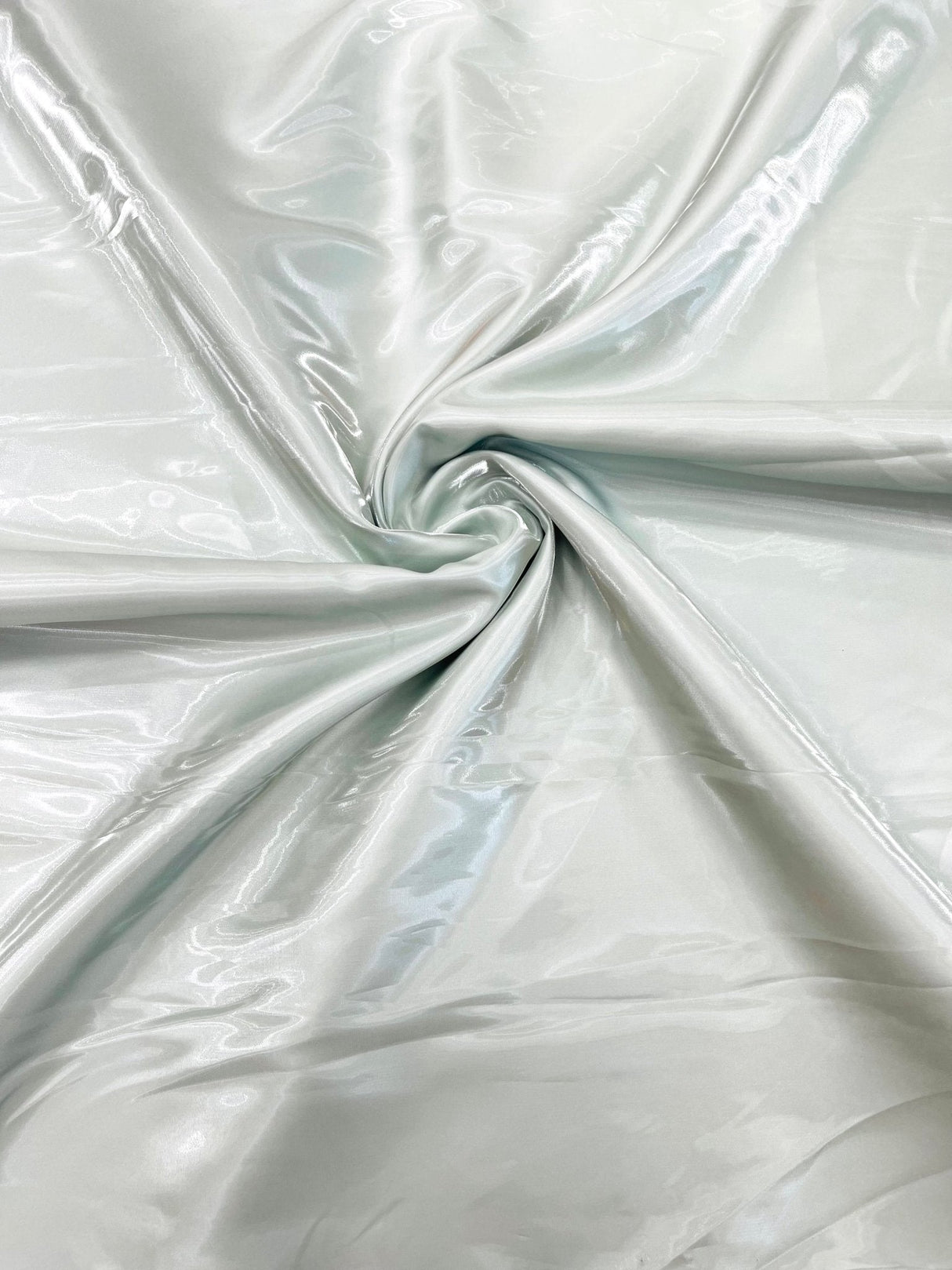 Liquid Wet Bridal Satin Polyester Fabric - High Shine Finish, 58" Width (1 Yard)