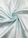 Liquid Wet Bridal Satin Polyester Fabric - High Shine Finish, 58" Width (1 Yard)