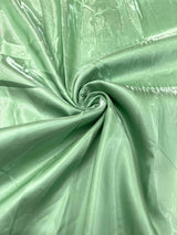 Liquid Wet Bridal Satin Polyester Fabric - High Shine Finish, 58" Width (1 Yard)