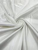 Liquid Wet Bridal Satin Polyester Fabric - High Shine Finish, 58" Width (1 Yard)