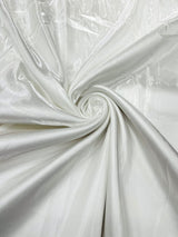 Liquid Wet Bridal Satin Polyester Fabric - High Shine Finish, 58" Width (1 Yard)