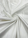 Liquid Wet Bridal Satin Polyester Fabric - High Shine Finish, 58" Width (1 Yard)