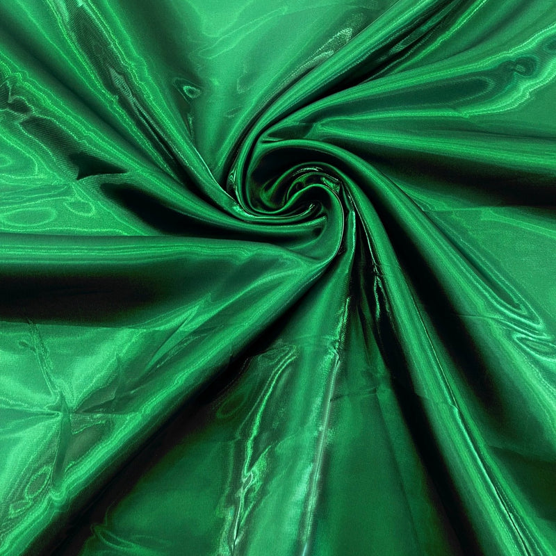 Liquid Wet Bridal Satin Polyester Fabric - High Shine Finish, 58" Width (1 Yard)