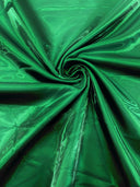 Liquid Wet Bridal Satin Polyester Fabric - High Shine Finish, 58" Width (1 Yard)