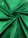 Liquid Wet Bridal Satin Polyester Fabric - High Shine Finish, 58" Width (1 Yard)