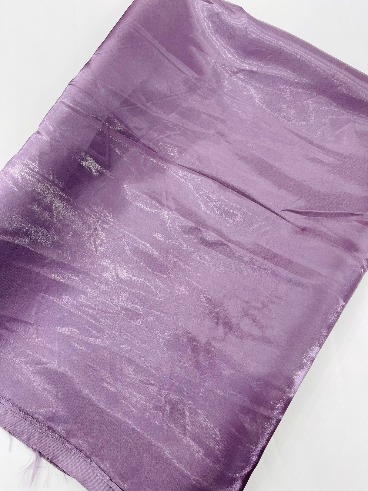 Liquid Wet Bridal Satin Polyester Fabric - High Shine Finish, 58" Width (1 Yard)